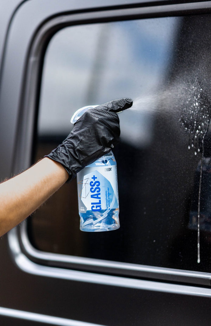 Q2M Glass + - Limpiador de vidrios hidrofóbico